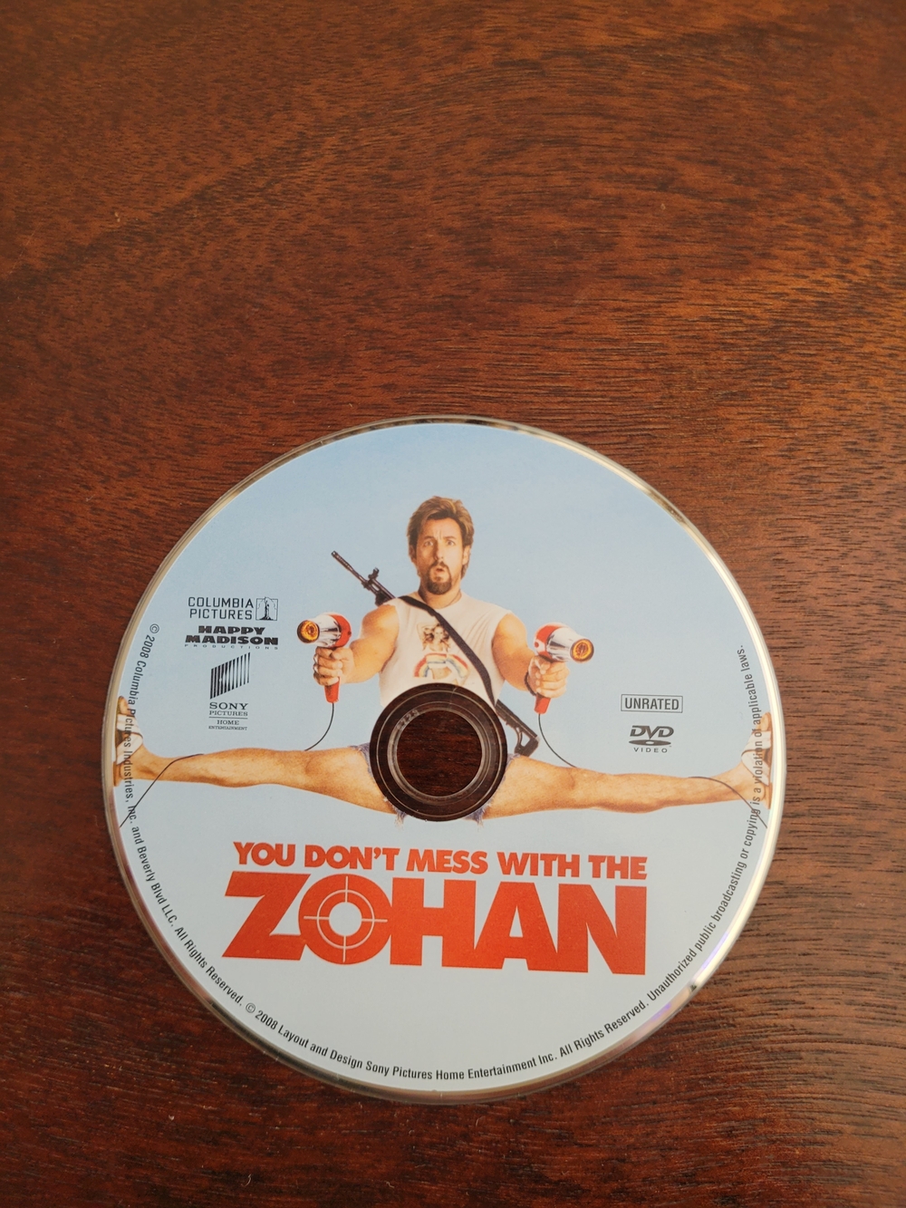 Sony - UNRATED - You Don't Mess With The Zohan - DVD Movie